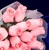 Wood Rose Bouquet - Coral