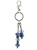 Bead Key Chain - Blue 2