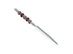 Bead Letter Opener - Purple