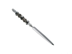 Bead Letter Opener - Black