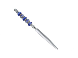 Bead Letter Opener - Blue