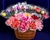 12 Assorted Wood Rose Bouquets and 25 Singles